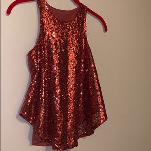 Sparkle dressy tank